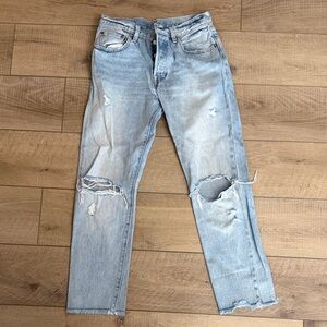 Levi's 501 vintage Selvedge jean Light Blue size 27x28